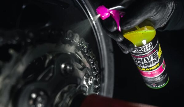 Powersports Drivetrain Cleaner สเปรย์ทำความสะอาดชุดขับเคลื่อนจักรยาน/มอเตอร์ไซค์ - Image 4